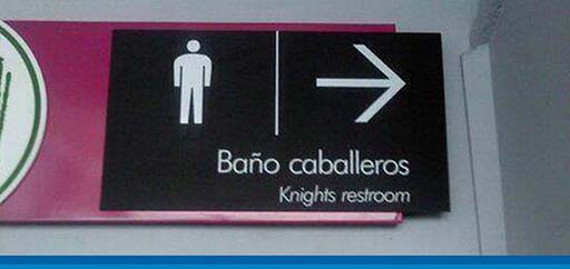Traducciones con errores